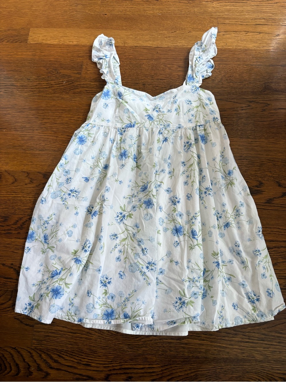 Altard State Blue and White Floral Dress Size Small